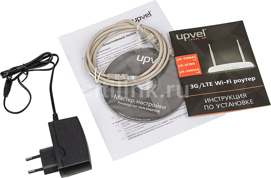 Настройка роутера upvel ur 326n4g