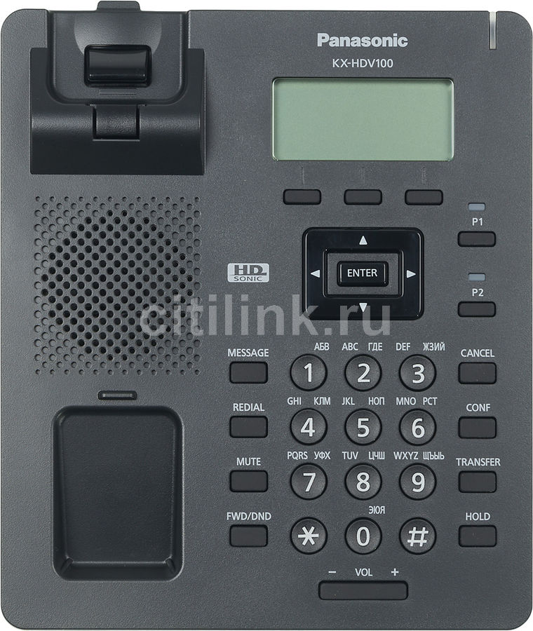 IP телефон Panasonic KX-HDV100RUB(Б/У) - купить в Ситилинк | M00227117