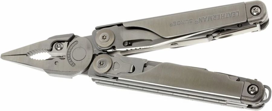 Мультитул leatherman surge 21 функций серебристый 830165