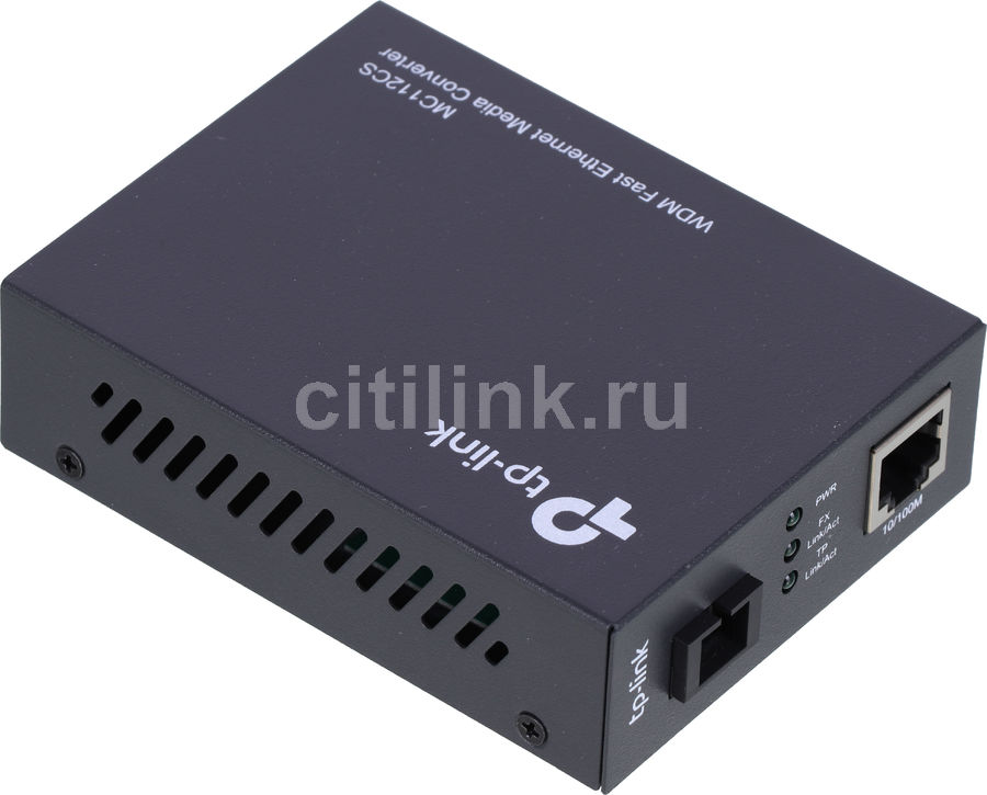 Медиаконвертер TP-Link MC112CS 10/100Mbit RJ45 SC 802.3u 10/100Base-TX ...