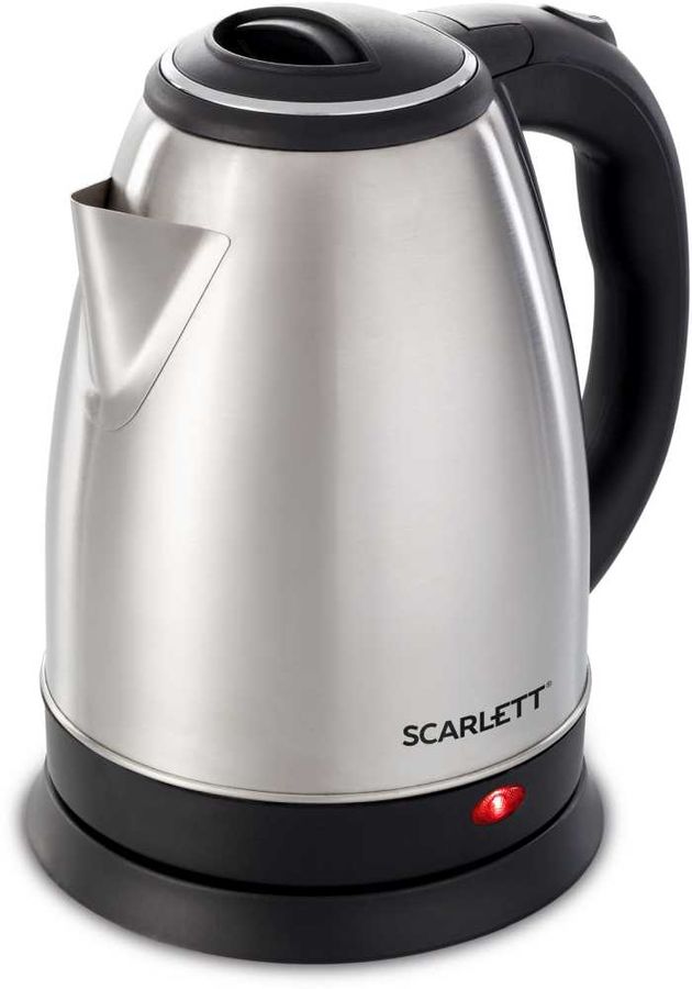 Чайник электрический SCARLETT SC-EK21S26, 1800Вт, серебристый