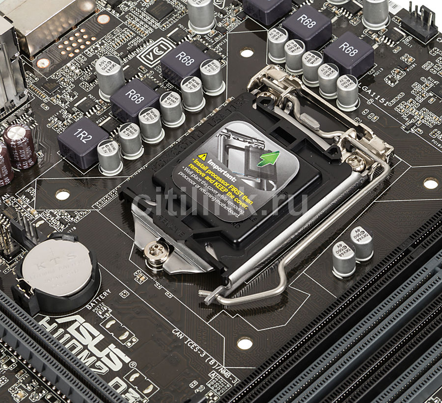 Характеристики Материнская плата ASUS H110M2 D3, LGA 1151, Intel H110 ...