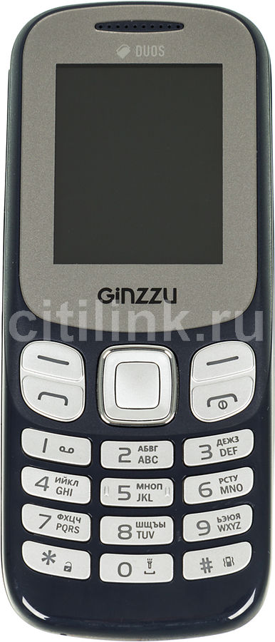 Купить телефон GINZZU M103 DUAL mini, синий в интернет-магазине ...