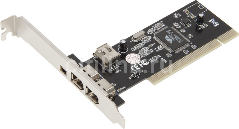 Контроллер pci via6306 1xieee1394 4p 3xieee1394 6p bulk что это такое