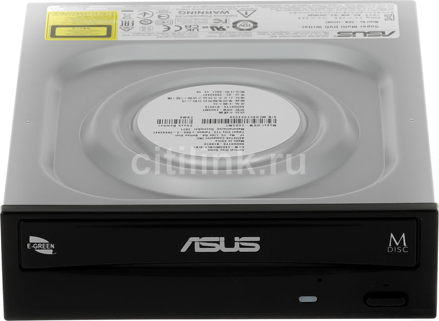 Оптический привод DVD-RW ASUS DRW-24D5MT/BLK/B/AS, черный - купить в ...