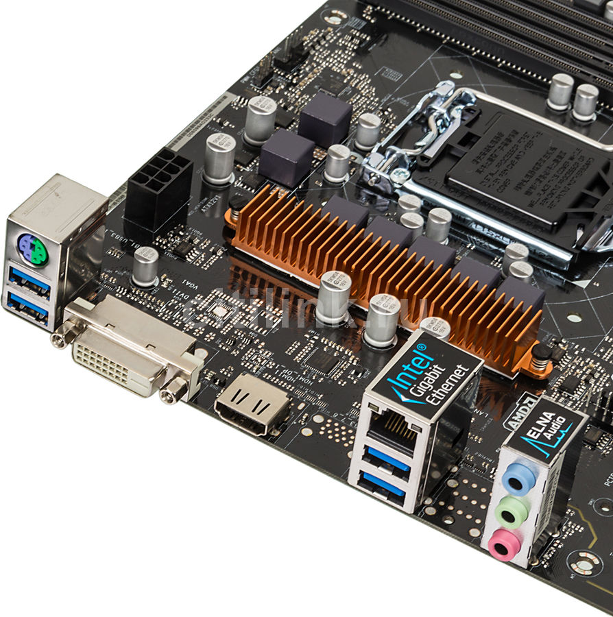 Характеристики Материнская плата ASROCK B150M PRO4S, LGA 1151, Intel ...