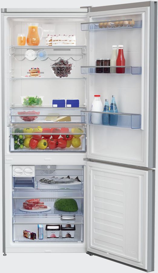 Характеристики Холодильник Beko RCNE520E20ZGW двухкамерный зеркальный ...