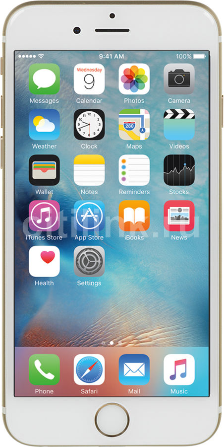 Купить Смартфон APPLE iPhone 6s 32Gb, MN112RU/A, золотистый в интернет-магазине СИТИЛИНК, цена на Смартфон APPLE iPhone 6s 32Gb, MN112RU/A, золотистый (393555) - Ставрополь
