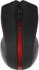 Мышь беспроводная Oklick 615MW, USB, черный и красный