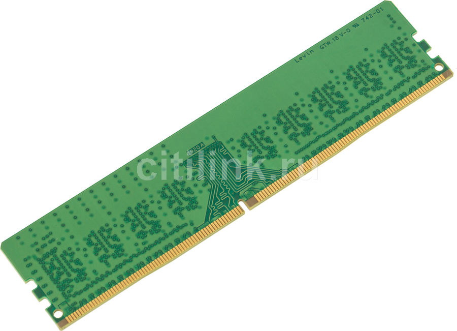 Модуль памяти crucial ct8g4dfs824a ddr4 8гб 2400 dimm ret разгон