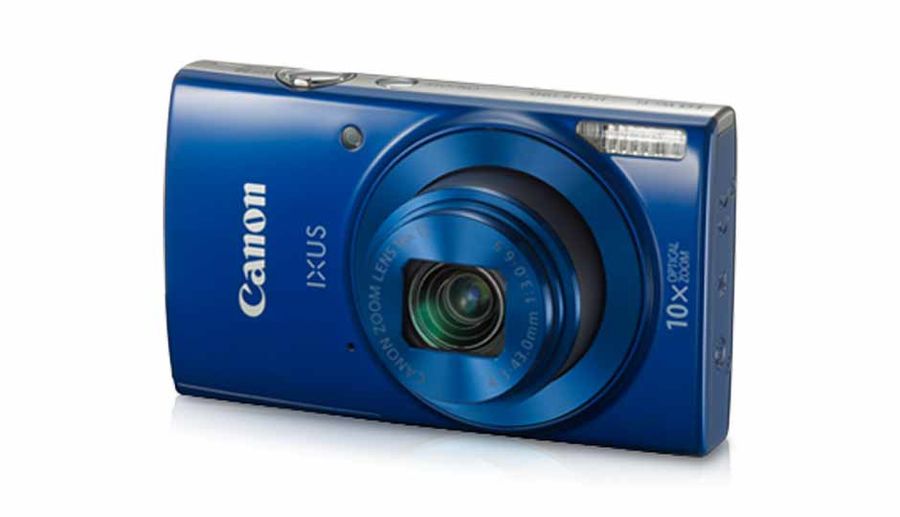 Купить Цифровой фотоаппарат CANON IXUS 190, синий в интернет-магазине ...