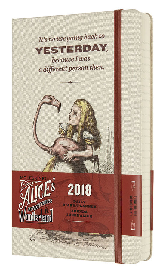 Ежедневник Moleskine ALICE IN WONDERLAND LE, 400стр купить в Ситилинк