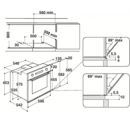 Духовой шкаф whirlpool akzm 8480 nb