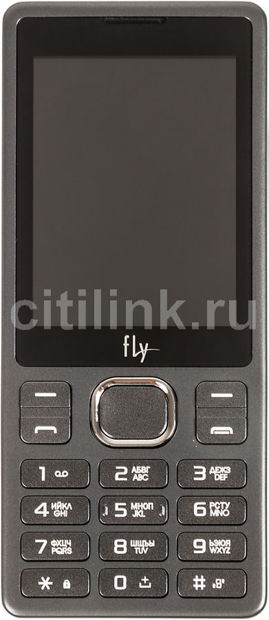 Характеристики Сотовый телефон Fly FF282, черный (470234) смотреть в ...
