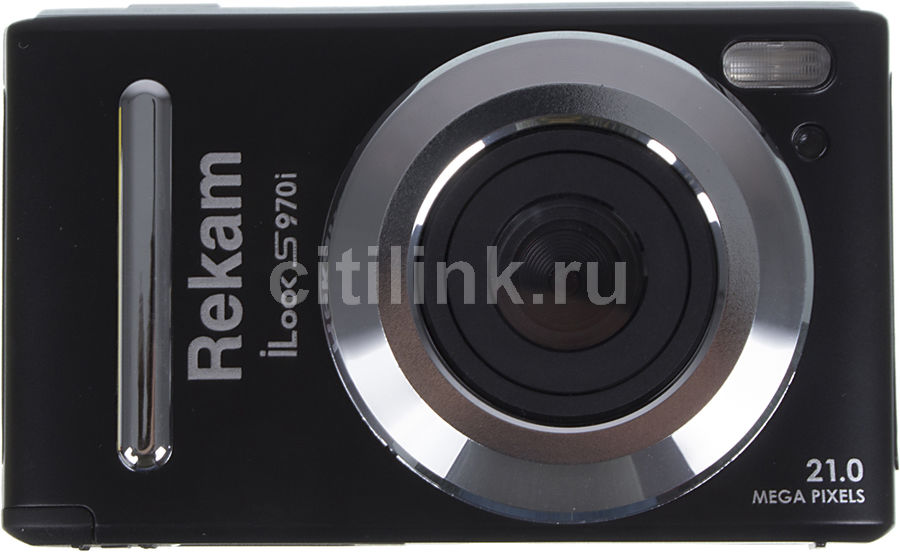 Характеристики Цифровой фотоаппарат Rekam iLook S970i, черный (474787 ...