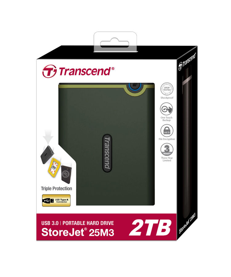 Hdd transcend storejet 25c3s 2 тб обзор