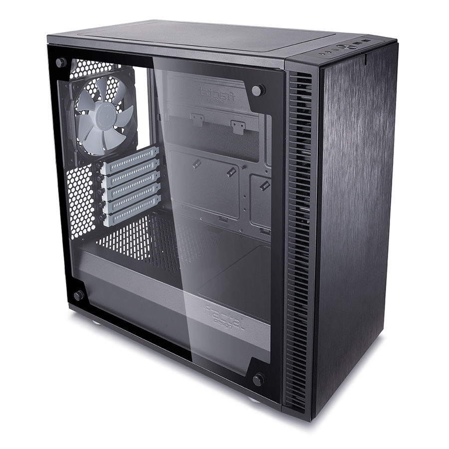 Компьютерный корпус fractal design define mini c black обзор