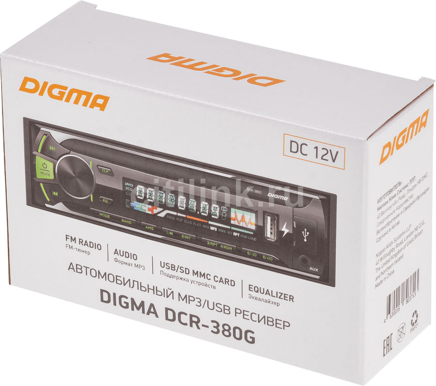 Digma dcr 110b подключение