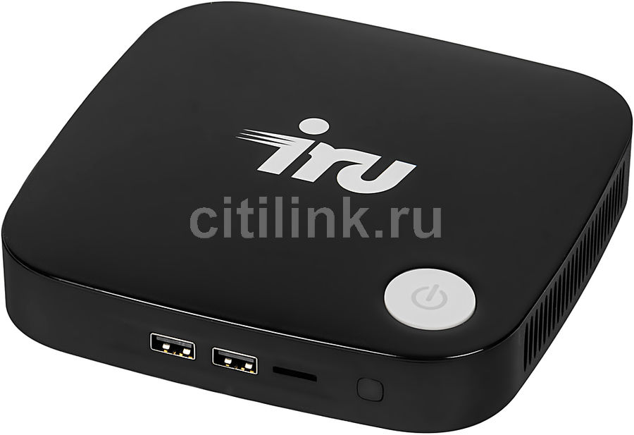 Характеристики Неттоп iRU 316, Intel Celeron N3160, DDR3L 2ГБ, 60ГБ(SSD ...