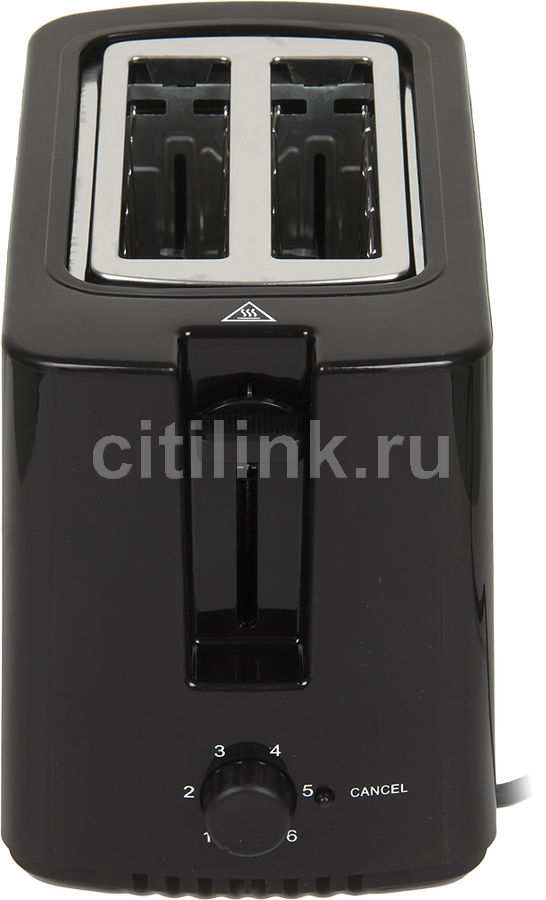 Тостер Vitek VT-1586-01, черный - купить в Ситилинк | 489095