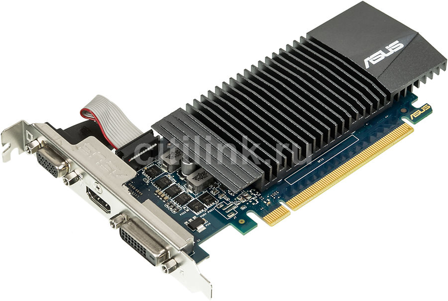 Характеристики Видеокарта ASUS NVIDIA GeForce GT 710, GT710-SL-1GD5 ...