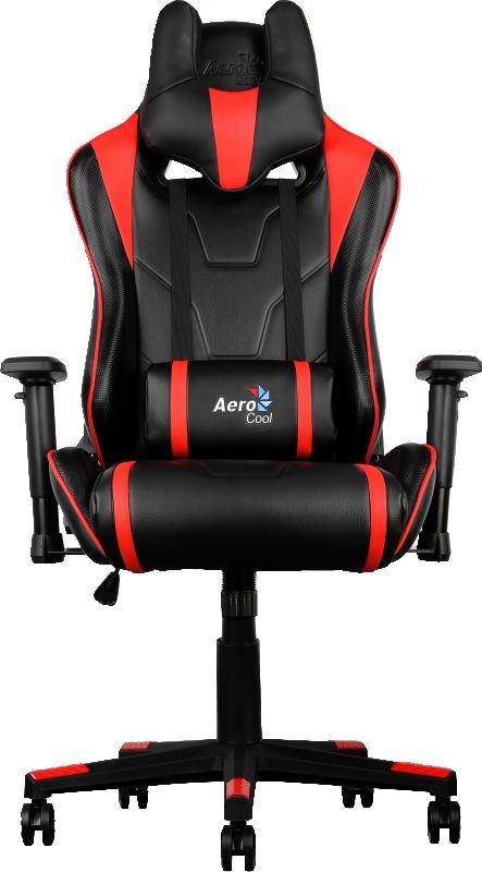 Кресло игровое aerocool ac120 air br красный