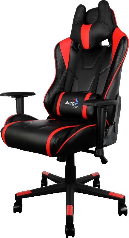 Кресло игровое aerocool ac120 air br красный