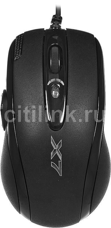 Отзывы на Мышь A4TECH X-755BK, проводная, USB, черный в интернет ...
