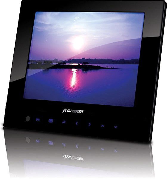 Характеристики Цифровая фоторамка Digma PF-801, 8", черный (505817 ...