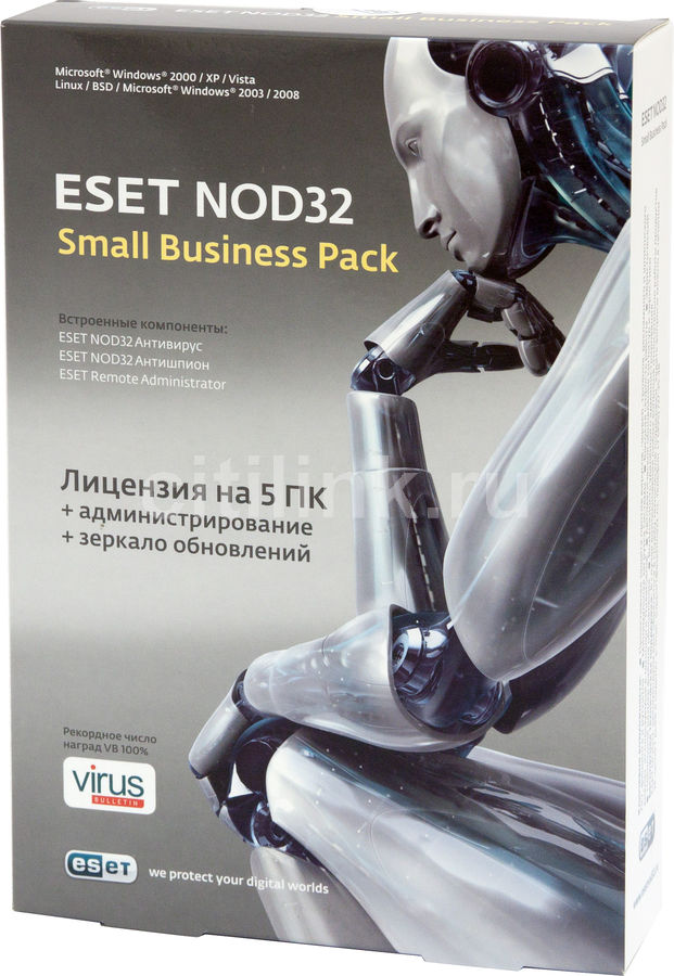 Продлить nod32 business edition