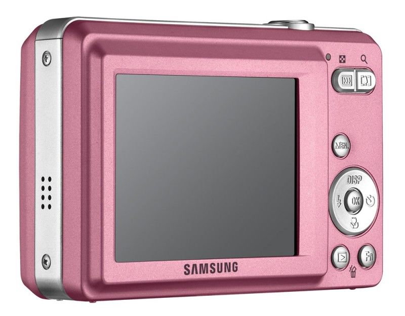 Купить Цифровой фотоаппарат SAMSUNG ES55, розовый в интернет-магазине ...