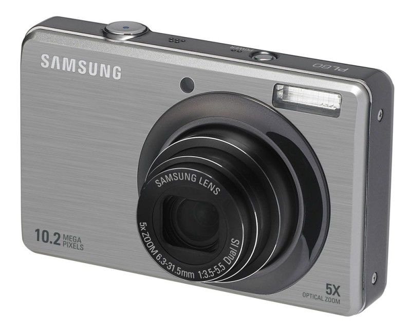 Характеристики Цифровой фотоаппарат Samsung PL60, серебристый (513557 ...