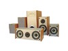 Колонки Sven Ihoo MT5.1R,  5.1,  коричневый [sv-0140051rw]
