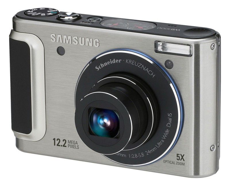 Цифровой фотоаппарат Samsung WB1000, серебристый - купить в Ситилинк ...