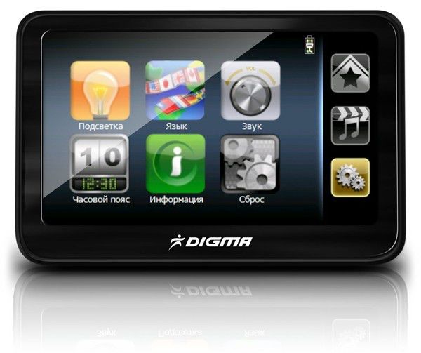 Характеристики Навигатор Digma DM435 (539342) смотреть в СИТИЛИНК