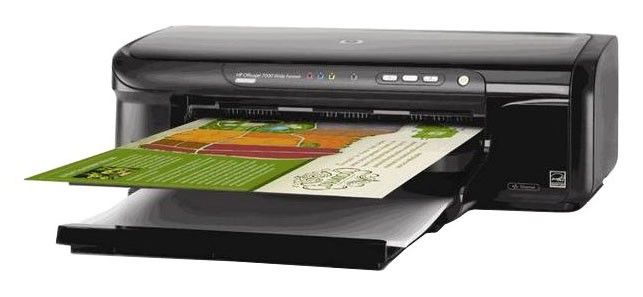 Характеристики Принтер струйный HP OfficeJet 7000 цветная печать, A3 ...