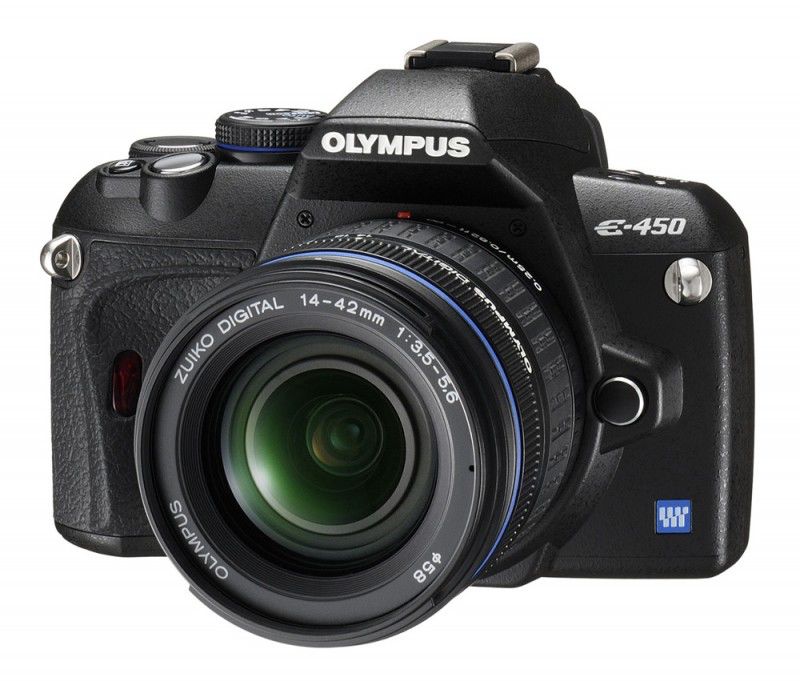 Зеркальный фотоаппарат Olympus E-450 kit ( ZUIKO DIGITAL ED 14-42мм 1:3 ...
