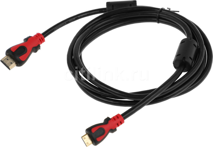 Кабель аудио-видео HDMI (m) - Mini HDMI (m) , 2м(плохая упаковка ...
