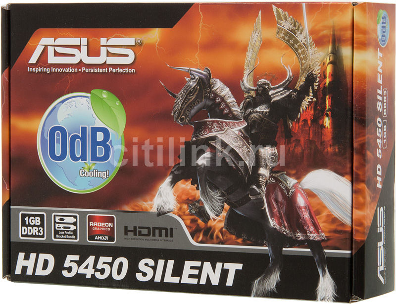Характеристики Видеокарта ASUS AMD Radeon HD 5450 [EAH5450 SILENT/DI ...