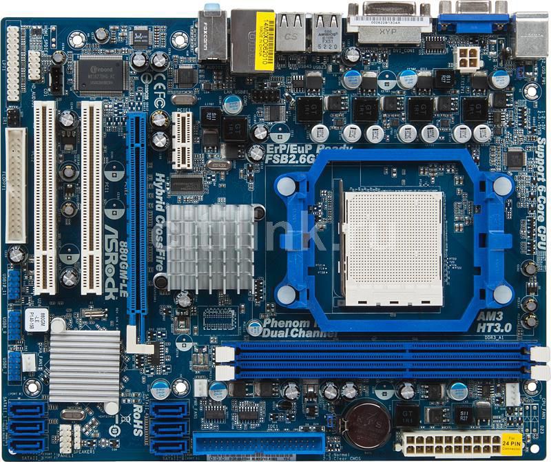 Материнская плата ASROCK 880GM-LE/M/ASR - купить в Ситилинк | 575918