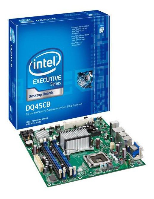 Купить Материнская плата INTEL DQ45CB(плохая упаковка) в интернет