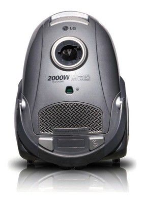 Пылесос LG VC37203HQ, 2000Вт, серебристый