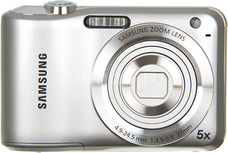 Цифровой фотоаппарат Samsung ES30, серебристый - купить в Ситилинк | 585371
