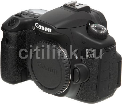 Зеркальный фотоаппарат Canon EOS 60D body, черный - купить в Ситилинк ...