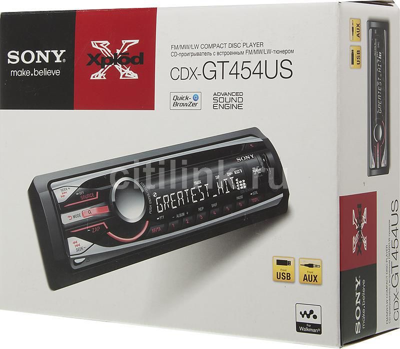 Sony cdx gt454us схема