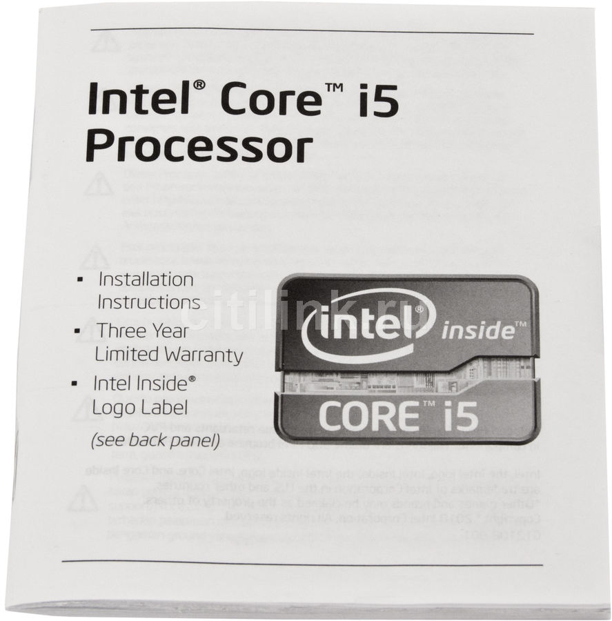 Характеристики товара процессор Intel Core i5 2300, BOX (592445 ...