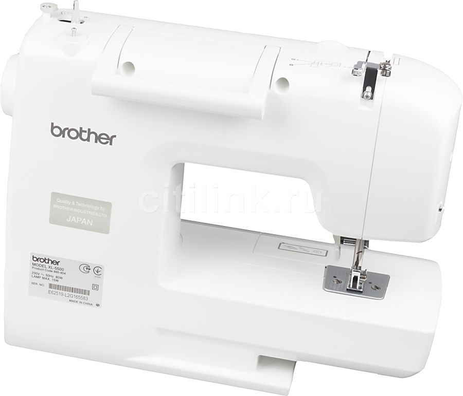 Характеристики Швейная машина Brother XL5500 белый [xl5500] (595722