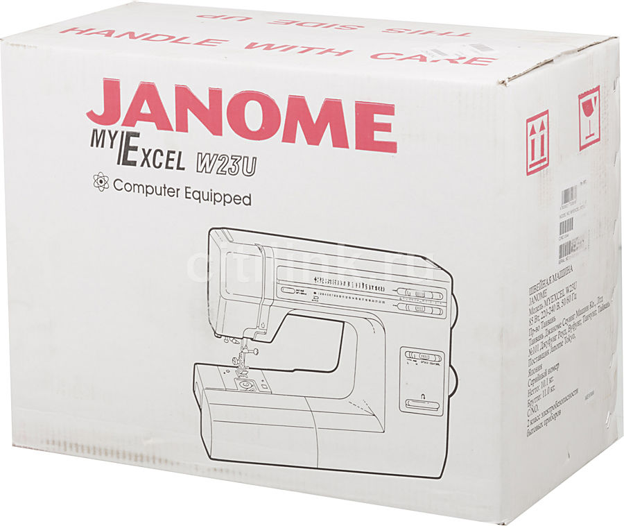 Janome my excel w23u обзор