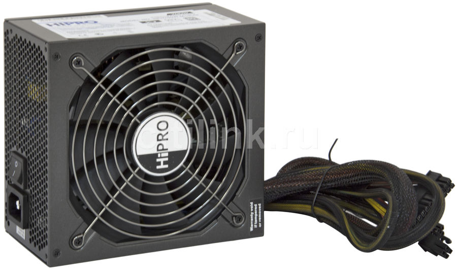 Блок питания Hipro ADRENALIN HPH700W-Module, 700Вт, черный - купить в ...