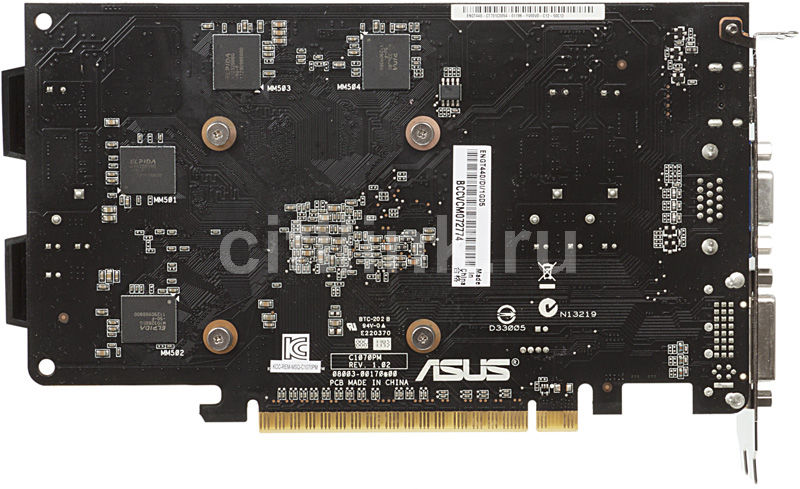 Asus geforce gt 440 какой блок питания